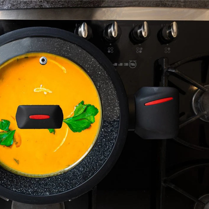 10-teiliges Kochgeschirr-Set aus Aluminiumdruckguss mit Marmor-Antihaftbeschichtung & Cool-Touch Griffen