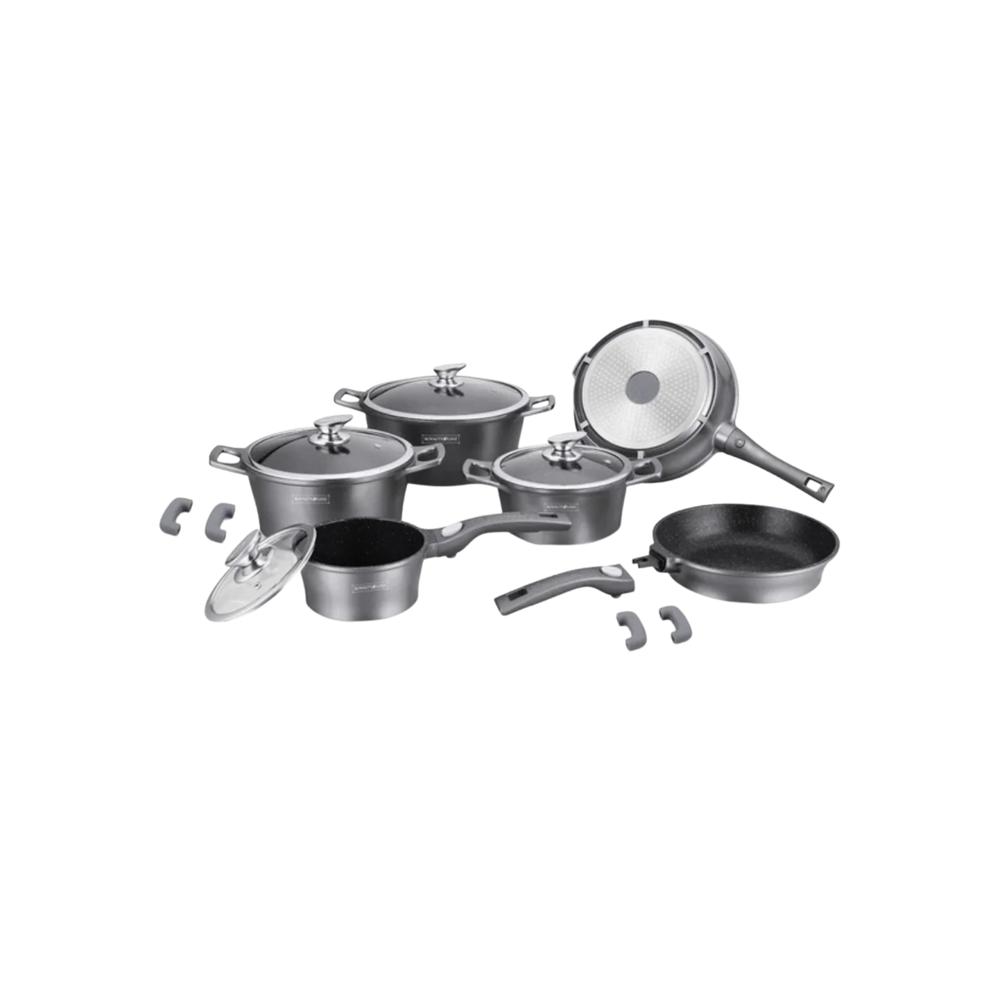 13-teiliges Kochgeschirrset aus Aluminiumdruckguss