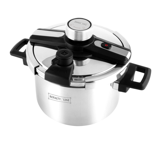 Schnellkochtopf aus Edelstahl – 4/6/8 Liter