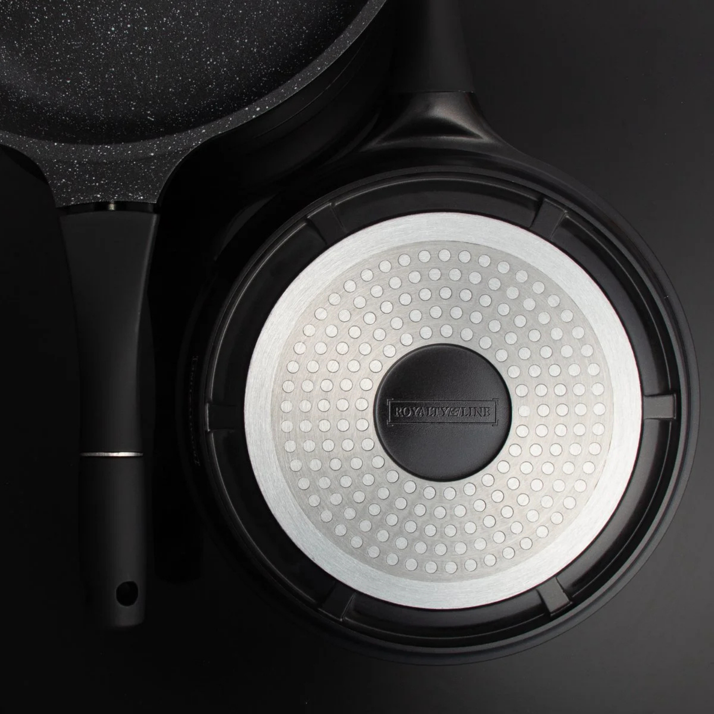 4-teiliges Saucenpfannen-Set mit Marmor-Antihaftbeschichtung