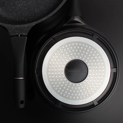 4-teiliges Saucenpfannen-Set mit Marmor-Antihaftbeschichtung